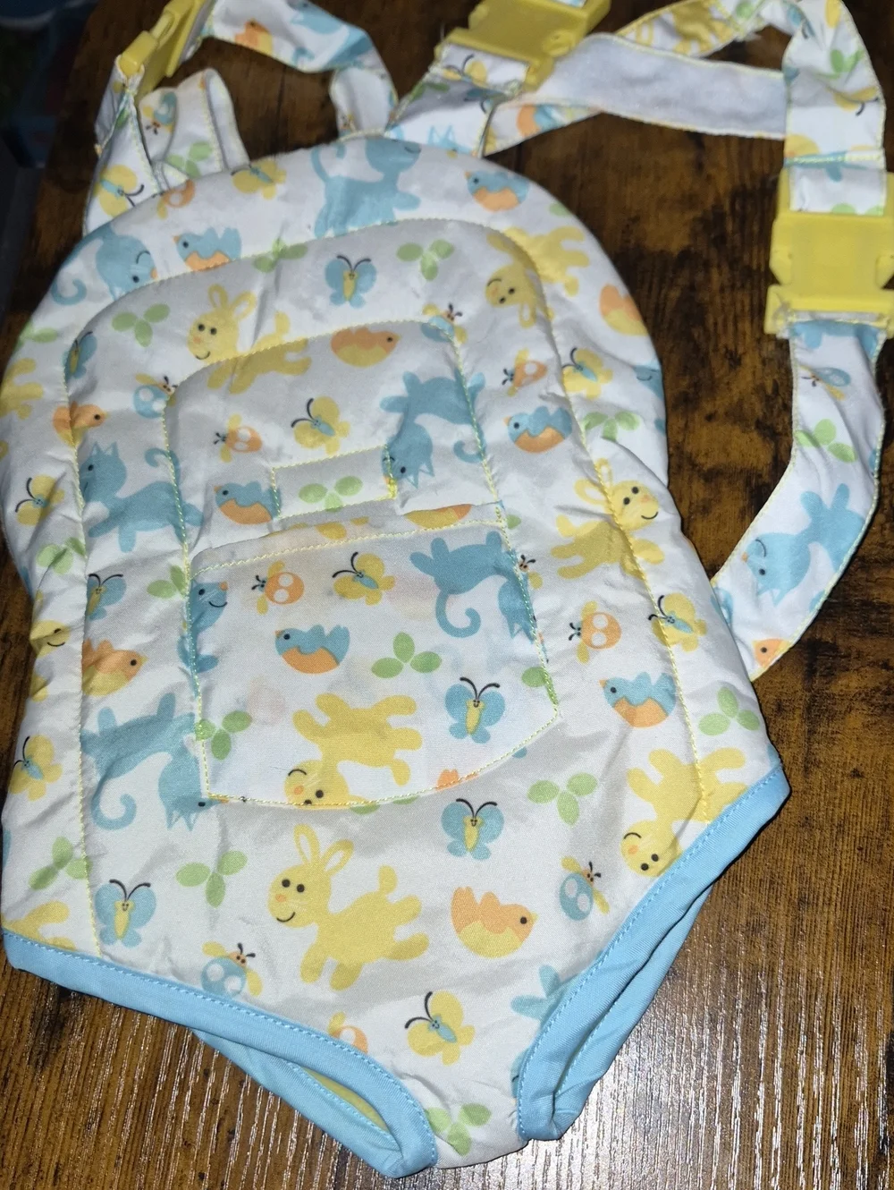 Quilted Doll Bassinet And Carrier